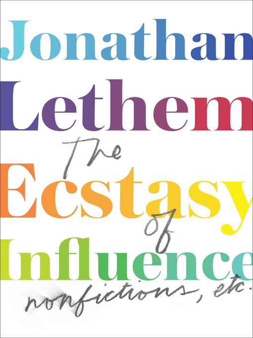 Cover image for The Ecstasy of Influence